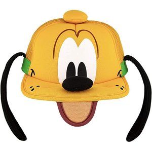 Disney Parks Pluto Mesh Hat Cap NEW - Authentic Disneyland CA
